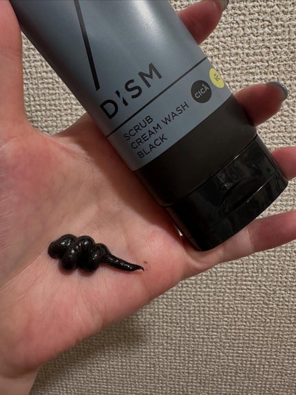 ディズム スクラブクリームウォッシュ ブラック/DISM/洗顔フォームを使ったクチコミ(4枚目)