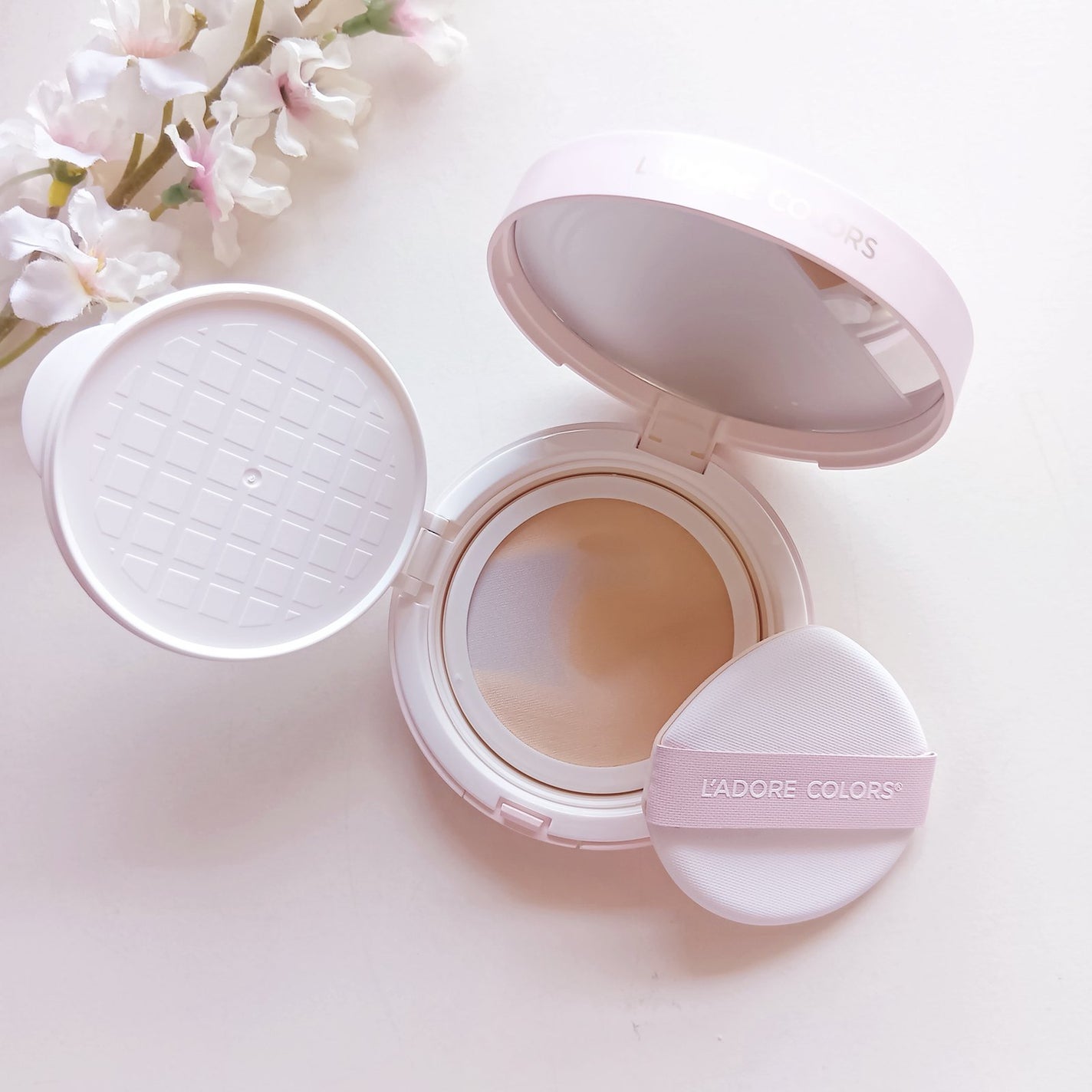 L'ADORE COLORS レインコート クッション ファンデーション/L'adore Colors/クッションファンデーションを使ったクチコミ(4枚目)