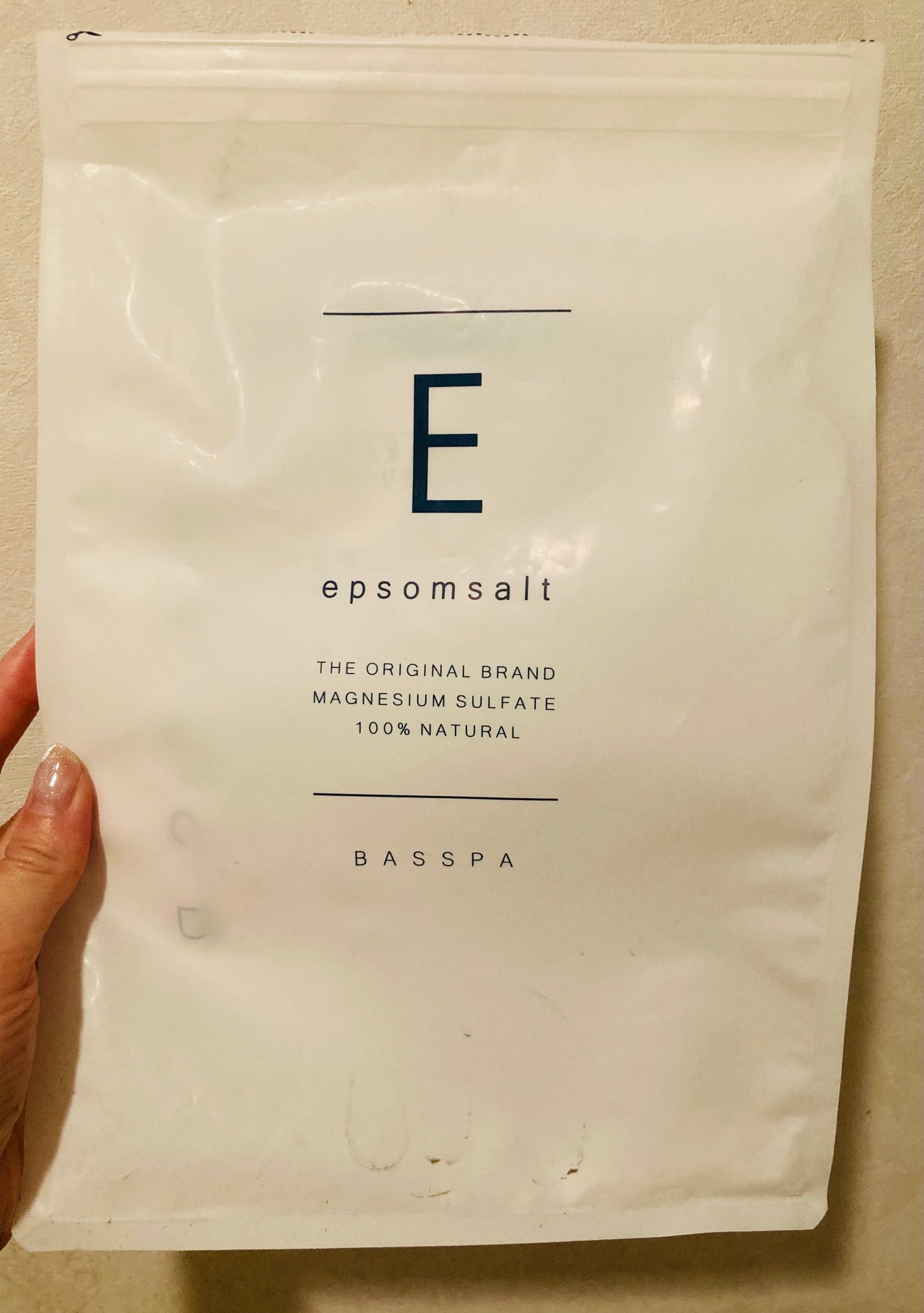 BASSPA エプソムソルト 無香料/BASSPA/無機塩系入浴剤を使ったクチコミ(1枚目)