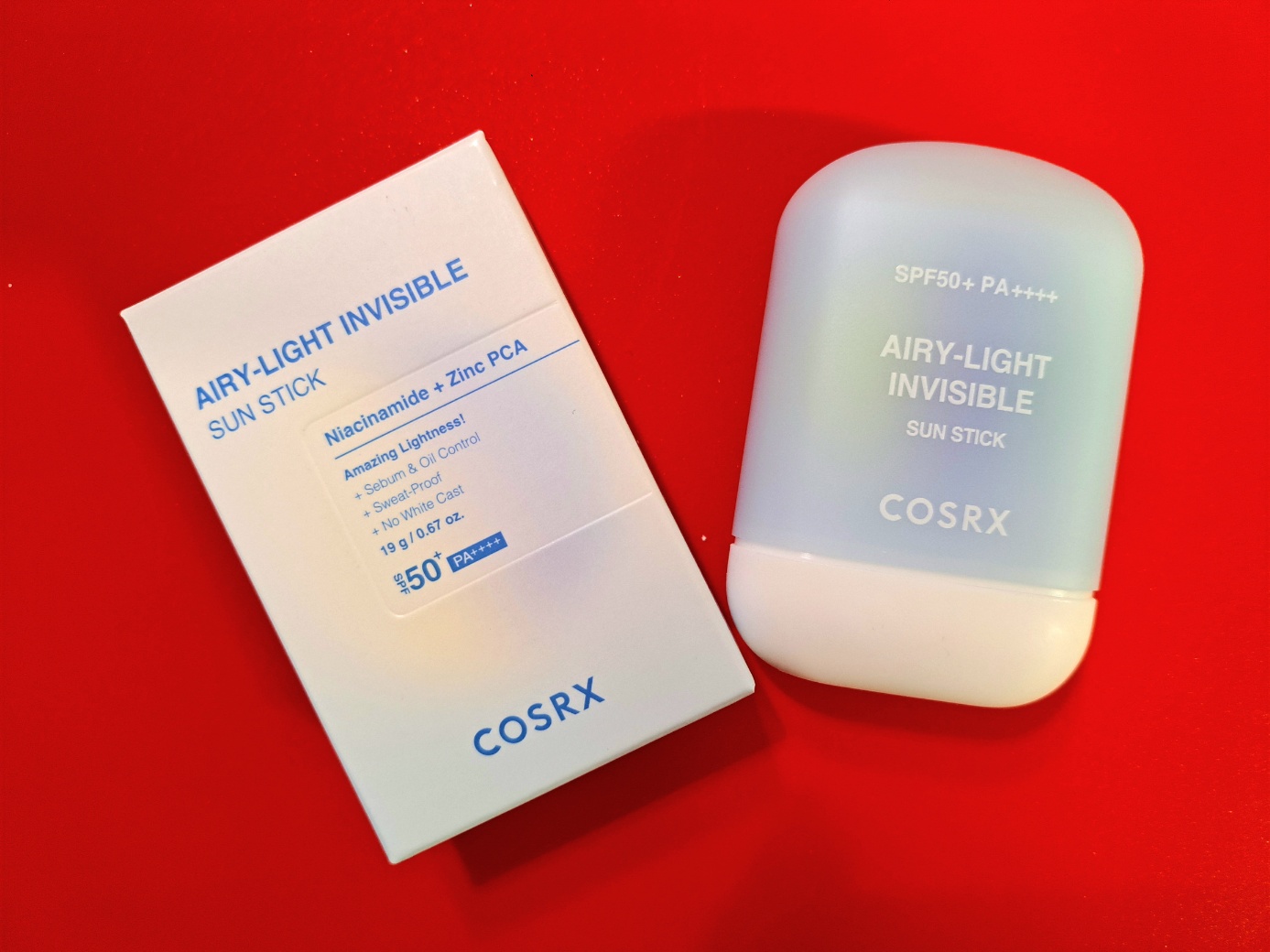 エアリーライト 透明UVスティック/COSRX/日焼け止めスティックを使ったクチコミ（1枚目）