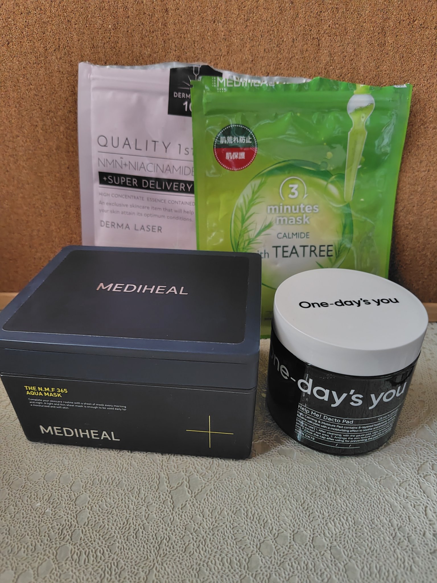 3ミニッツマスク：カーマイド with ティーツリー/MEDIHEAL/シートマスク・パックを使ったクチコミ（1枚目）