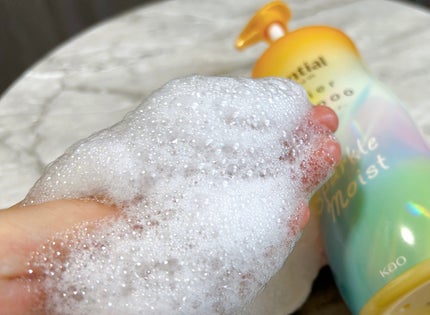 エッセンシャルプレミアム バリアシャンプー・コンディショナー スパークルモイスト/エッセンシャル/市販シャンプーを使ったクチコミ(7枚目)