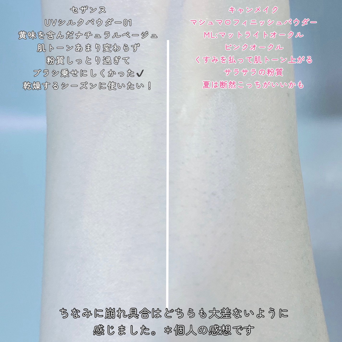 UVシルクカバーパウダー/CEZANNE/プレストパウダーを使ったクチコミ(6枚目)