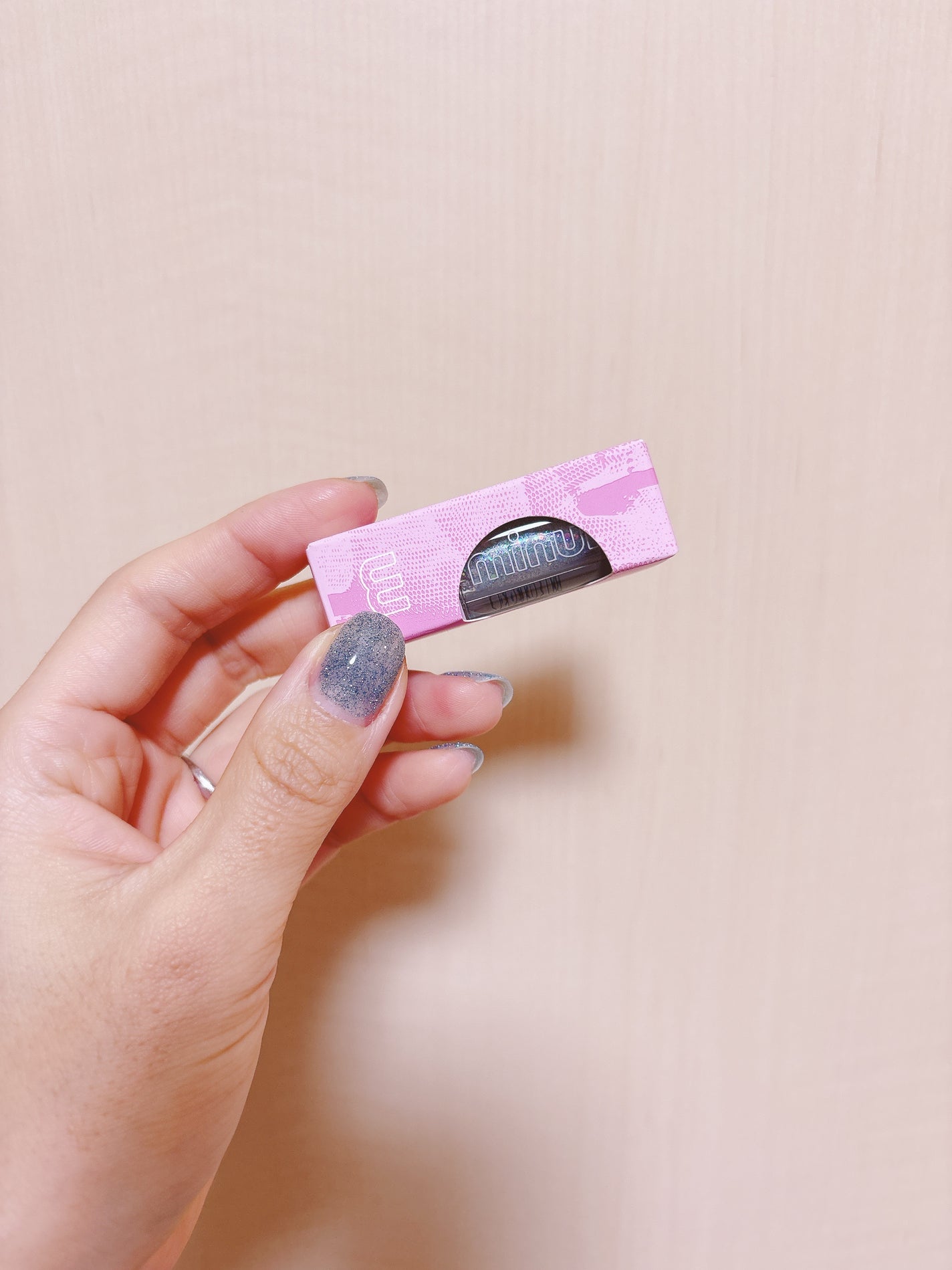 ミニュム バブグリッター/minum/グリッターを使ったクチコミ(1枚目)