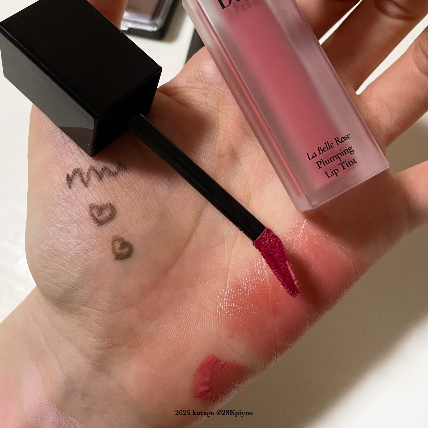 La Belle Rose Plumping Lip Tint/Dinto/口紅を使ったクチコミ(4枚目)