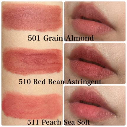 スフレマットリップ/L'adore Colors/口紅を使ったクチコミ(4枚目)