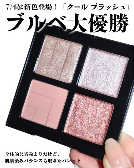 アイスカルプト/shu uemura/アイシャドウパレットを使ったクチコミ(2枚目)