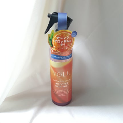 YOLU ヨル モクテル カームナイトリペア ブースターヘアミストのクチコミ「シャンプーの後に使ってナノレベルで補修してヘアトリートメントの馴染みを良くします‼
アウトバ.....」(1枚目)