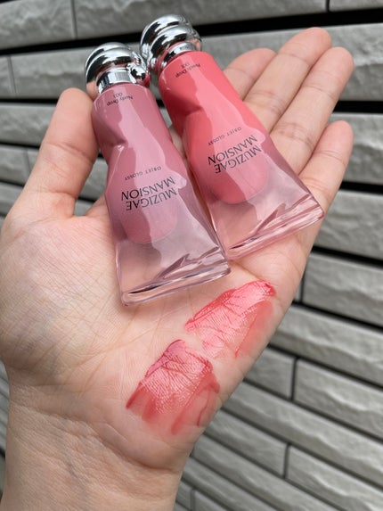 オブジェ グロッシー/MUZIGAE MANSION/リップグロスを使ったクチコミ(4枚目)