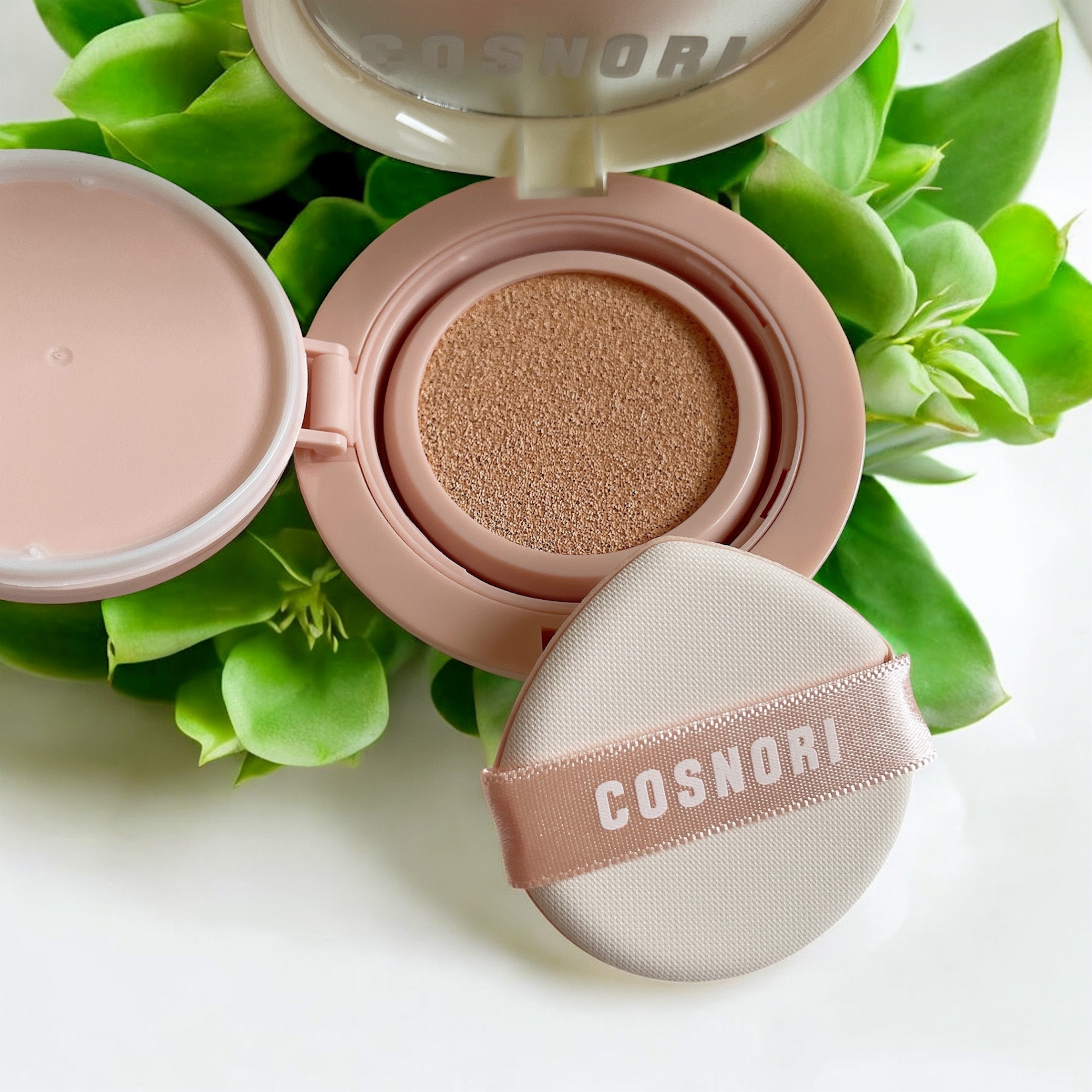 フラフィフィットクッション/COSNORI/クッションファンデーションを使ったクチコミ（3枚目）