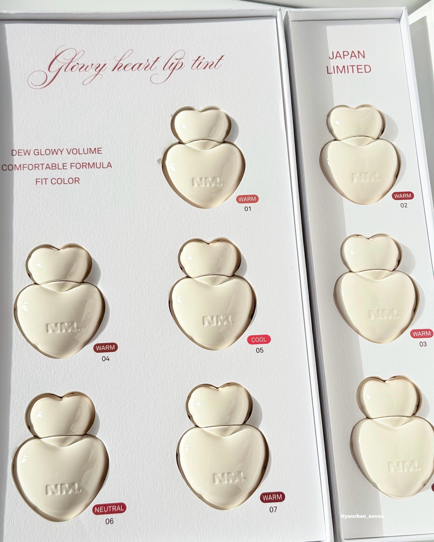 ネーミング グロウ ハートリップティント/NAMING./リップティントを使ったクチコミ(4枚目)