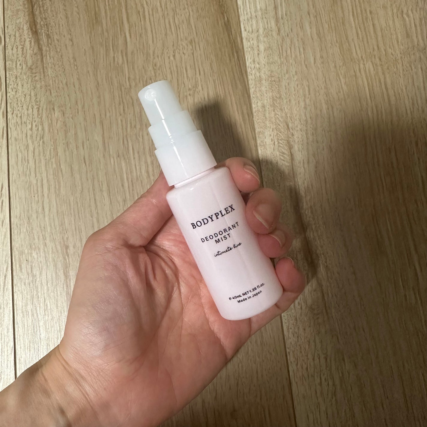 薬用デオドラントミスト/BODYPLEX/デリケートゾーンケアを使ったクチコミ(2枚目)