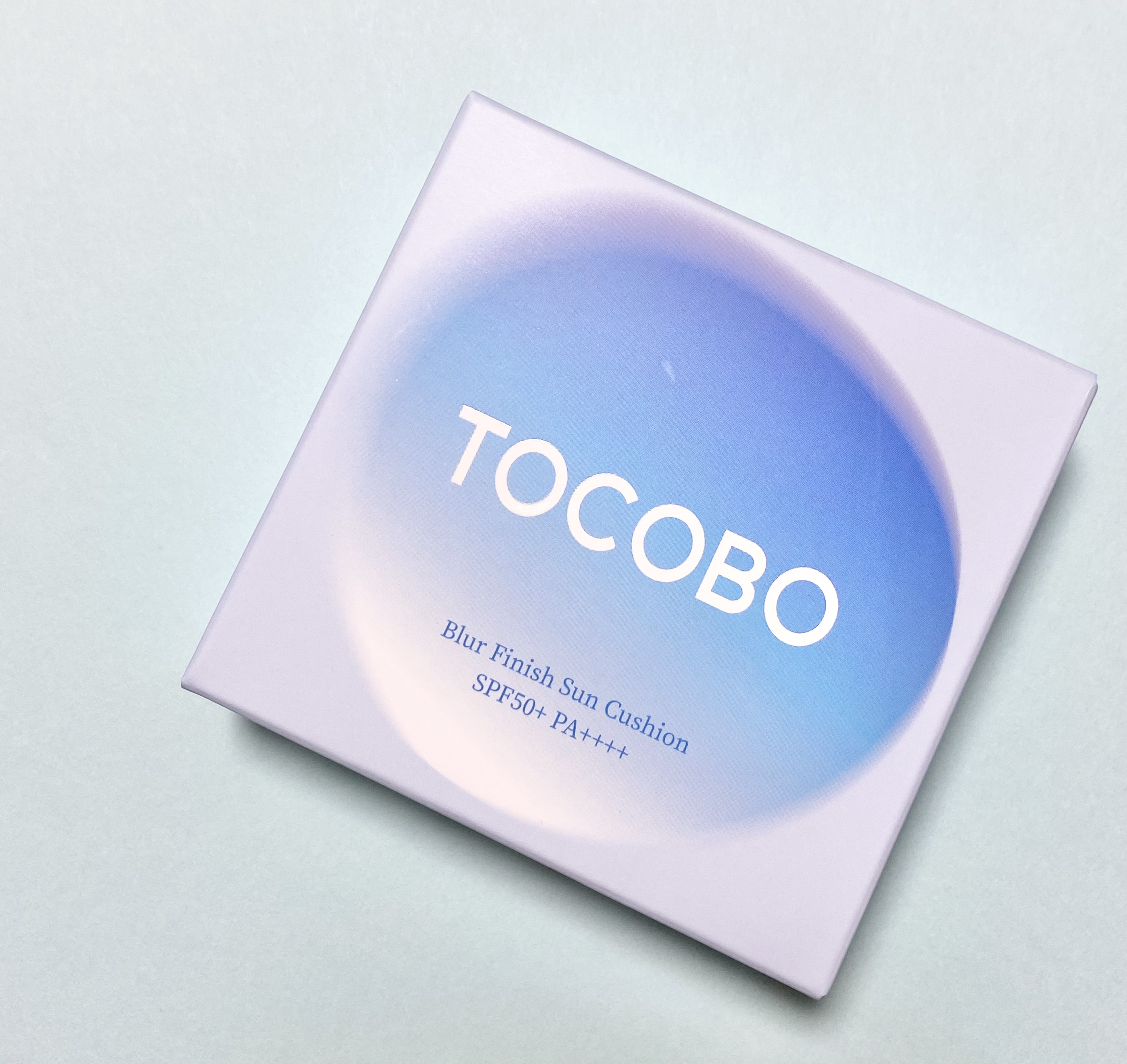 ブラーフィニッシュサンクッション/TOCOBO/日焼け止めパウダーを使ったクチコミ（1枚目）