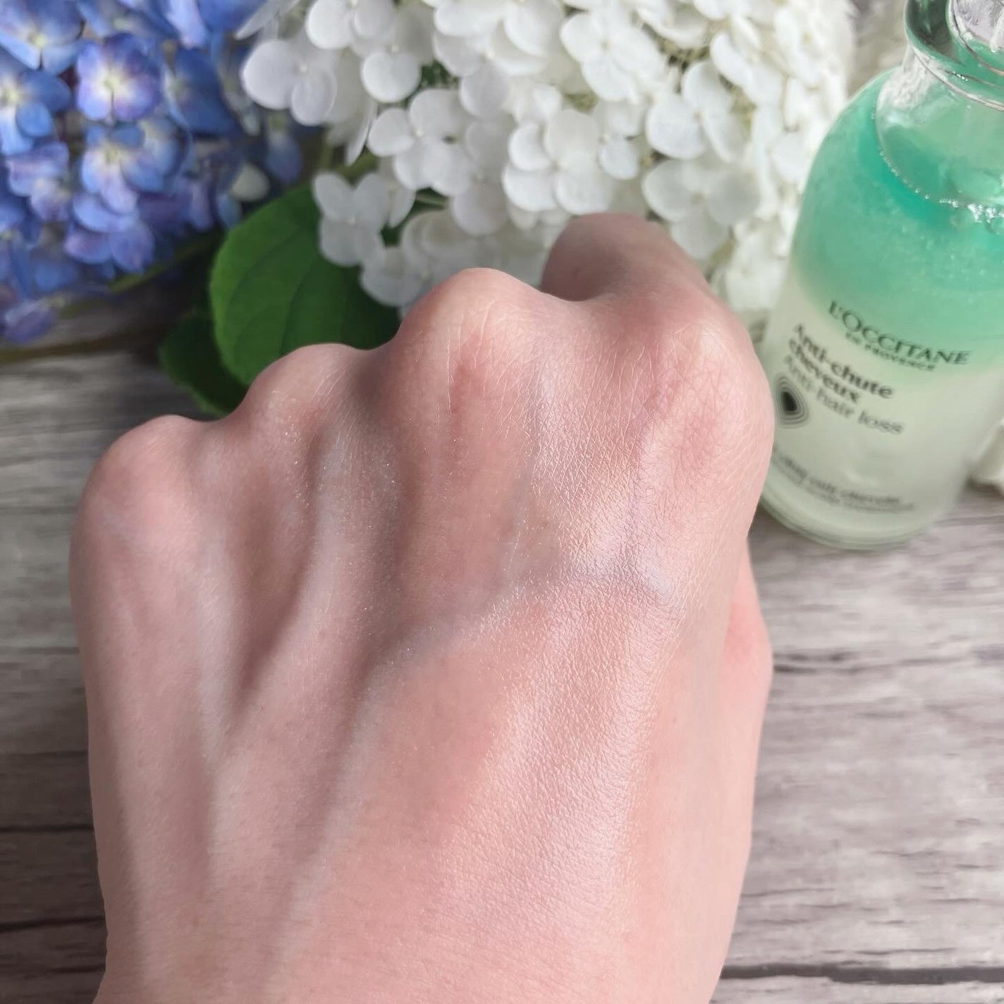 薬用 メディカル アンチヘアロスセラム/L'OCCITANE/頭皮ローションを使ったクチコミ(4枚目)