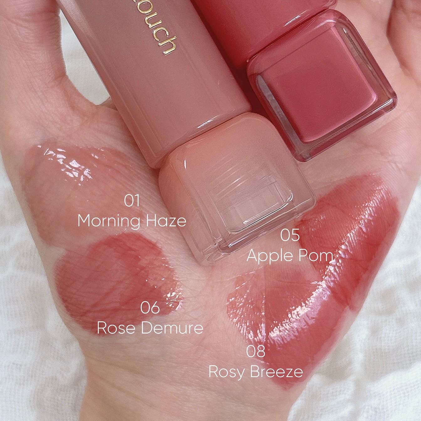 ジェリーフィットティンティッドグロウティント/Milk Touch/リップティントを使ったクチコミ（2枚目）