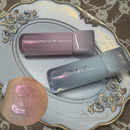 デューステインシアーオーロラグロス/Milk Touch/リップグロスを使ったクチコミ(1枚目)