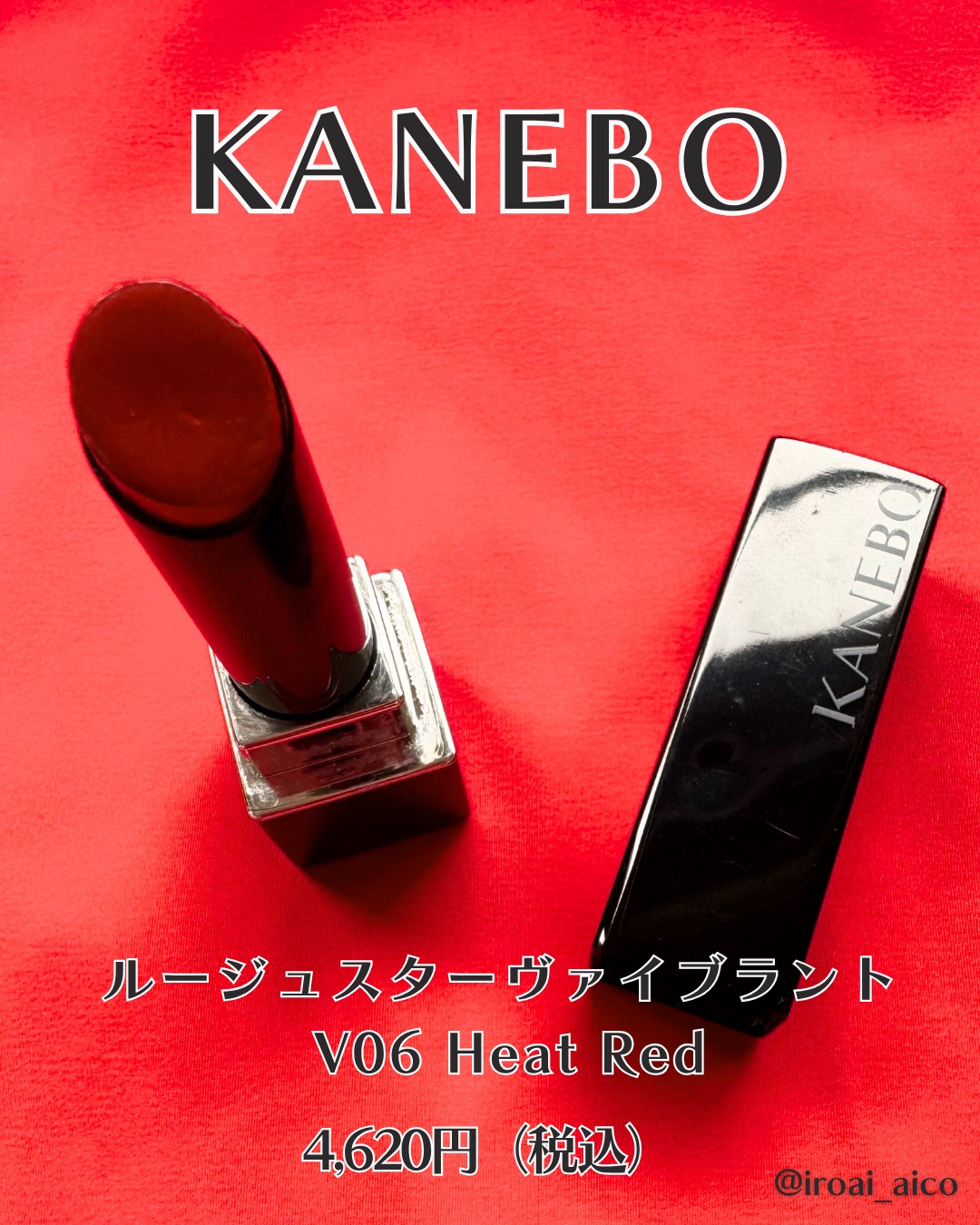ルージュスターヴァイブラント/KANEBO/口紅を使ったクチコミ（2枚目）