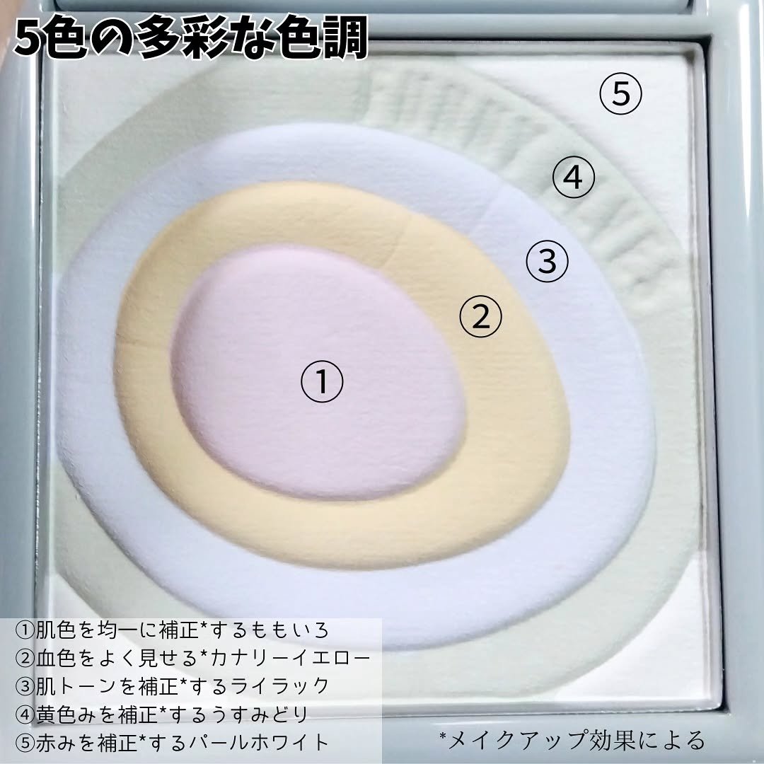 ネビュラ プレストパウダー/FUNNY ELVES方里/プレストパウダーを使ったクチコミ（3枚目）