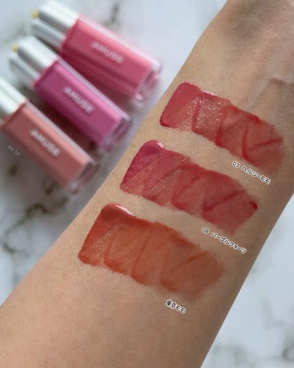 デューティント/AMUSE/リップティントを使ったクチコミ(2枚目)