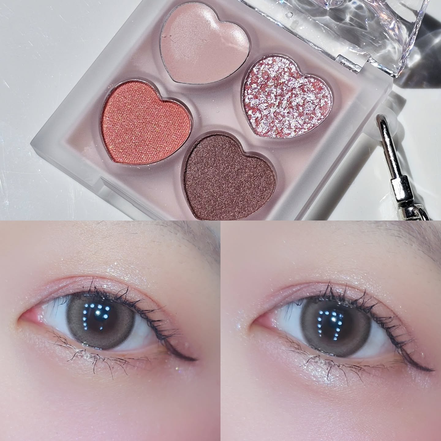 ぷくぷく涙袋パレット/MilleFée/アイシャドウパレットを使ったクチコミ（2枚目）