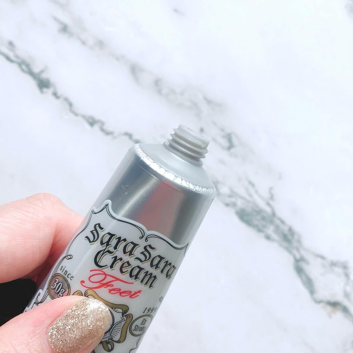 薬用足指さらさらクリーム/デオナチュレ/デオドラント・制汗剤を使ったクチコミ(3枚目)