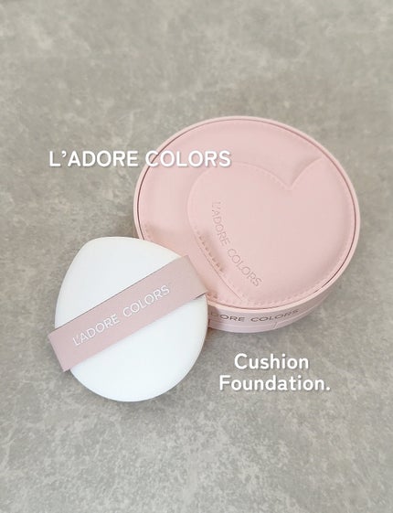 L'ADORE COLORS レインコート クッション ファンデーション/L'adore Colors/クッションファンデーションを使ったクチコミ(1枚目)