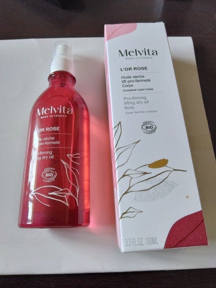 ロルロゼ ピンクフィット ボディオイル/Melvita/ボディオイルを使ったクチコミ(1枚目)