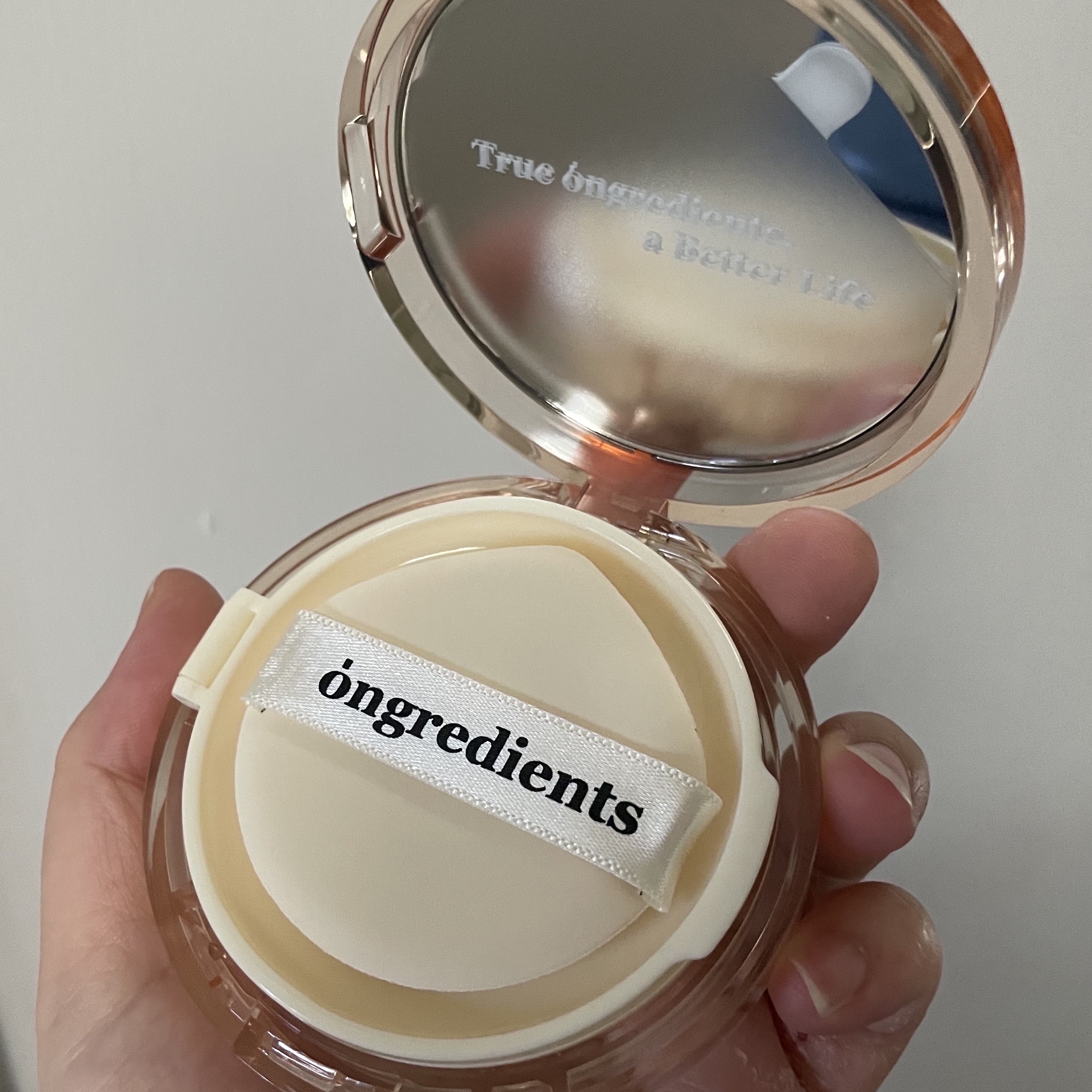 スキンバリアグロウカバークッション/Ongredients/クッションファンデーションを使ったクチコミ（3枚目）