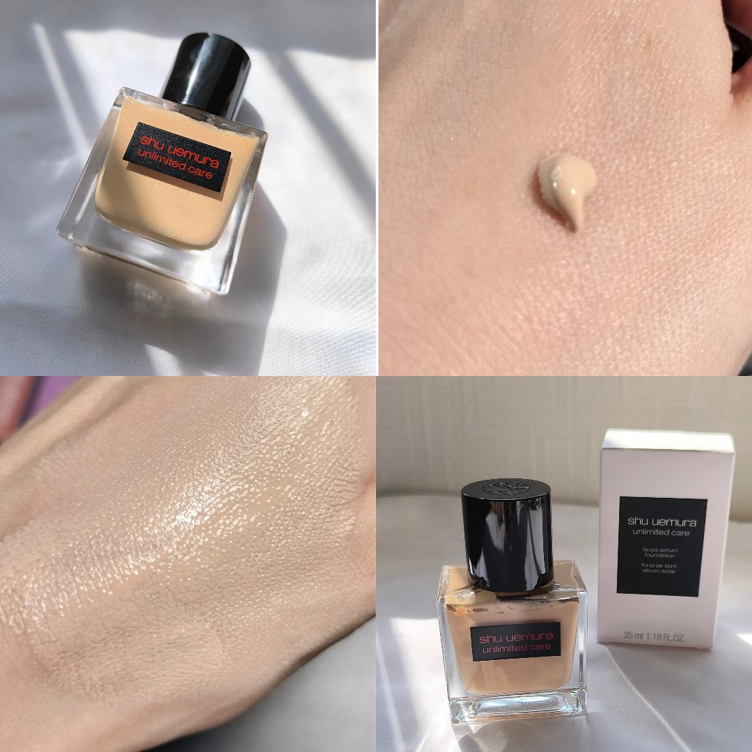 アンリミテッド ケア ツヤ セラム ファンデーション 472/shu uemura/リキッドファンデーションを使ったクチコミ（2枚目）