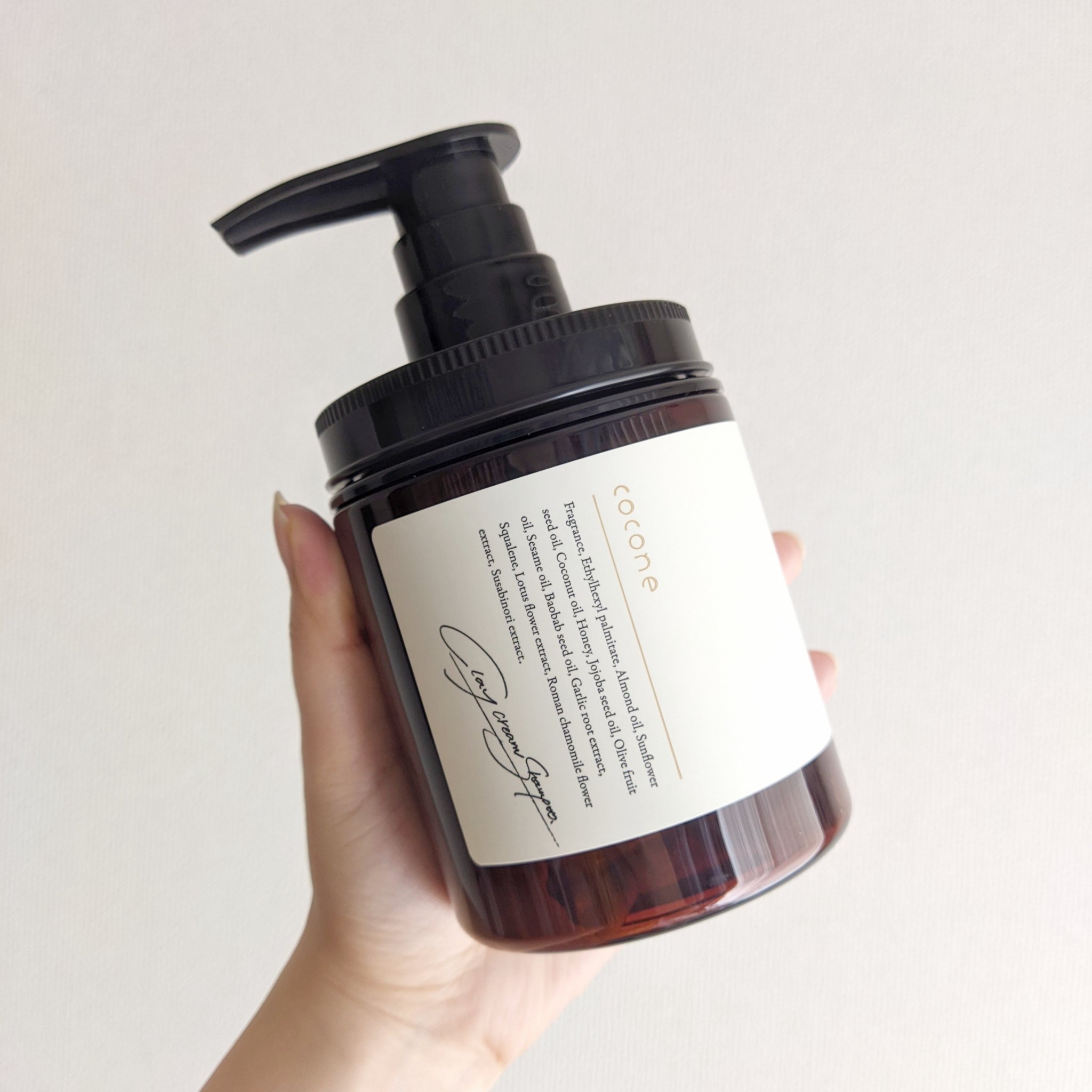 クレイクリームシャンプー（モイスト）/cocone/市販シャンプーを使ったクチコミ（1枚目）