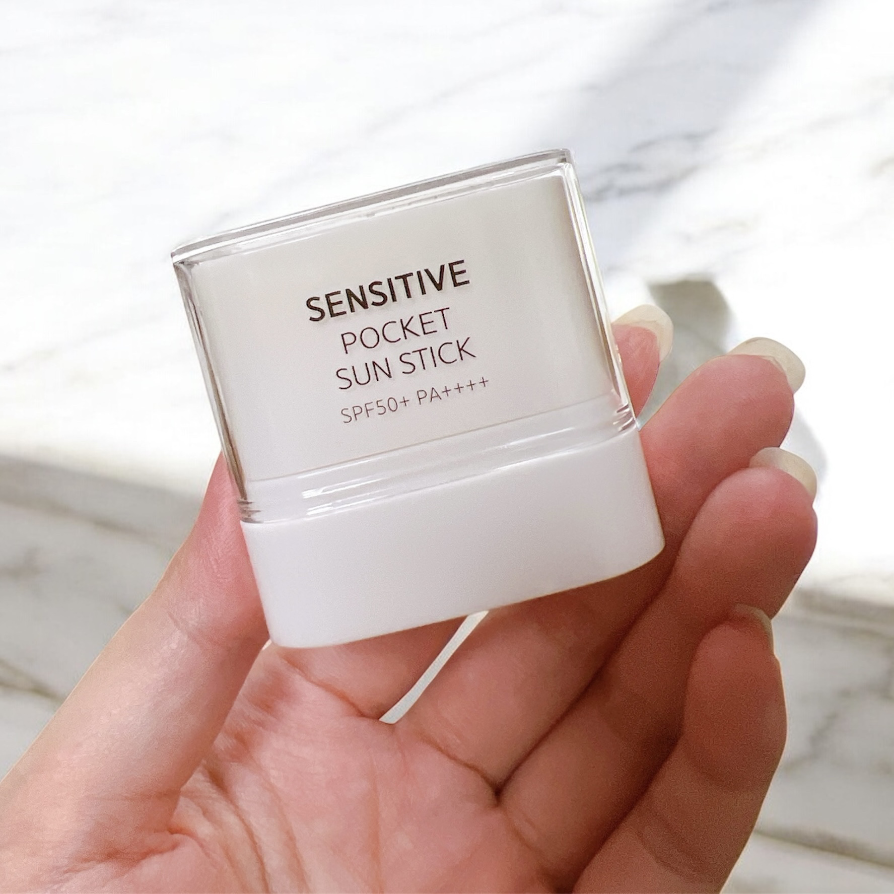 センシティブポケットサンスティック/SAM'U/日焼け止めスティックを使ったクチコミ（3枚目）