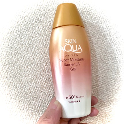 スキンアクア スーパーモイスチャー バリアUVジェル/スキンアクア/日焼け止めジェルを使ったクチコミ(1枚目)