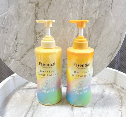 エッセンシャルプレミアム バリアシャンプー・コンディショナー スパークルモイスト/エッセンシャル/市販シャンプーを使ったクチコミ(8枚目)