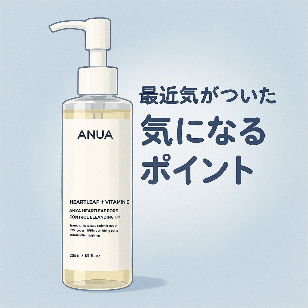 ドクダミ ポアコントロールクレンジングオイル/Anua/オイルクレンジングを使ったクチコミ（1枚目）