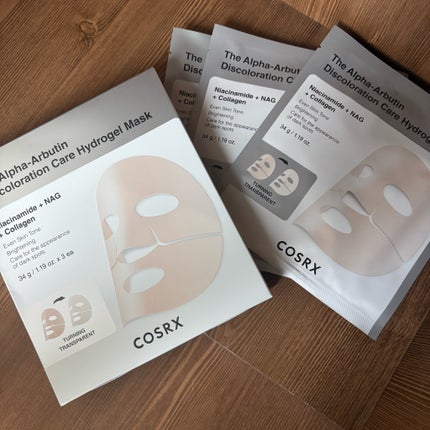 RXザ・アルファ アルブチン ハイドロゲルパック/COSRX/シートマスク・パックを使ったクチコミ(1枚目)