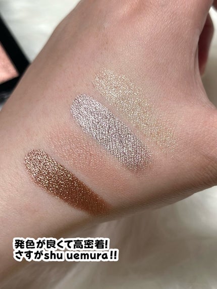 アイスカルプト/shu uemura/アイシャドウパレットを使ったクチコミ(4枚目)