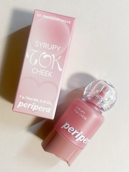 シロッピー トック チーク/PERIPERA/リキッドチークを使ったクチコミ(1枚目)