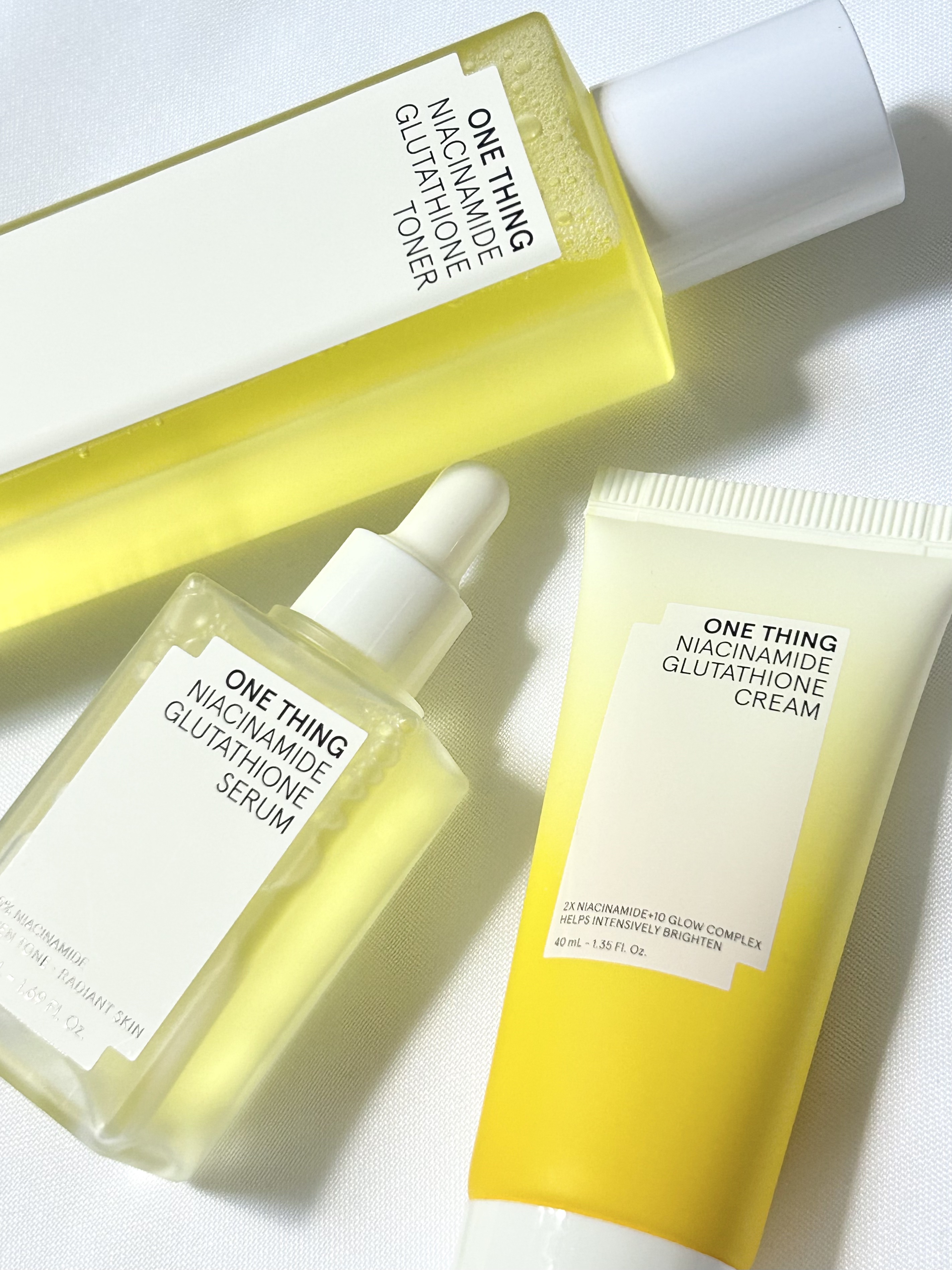 ナイアシンアミド グルタチオン クリーム/ONE THING/フェイスクリームを使ったクチコミ（1枚目）