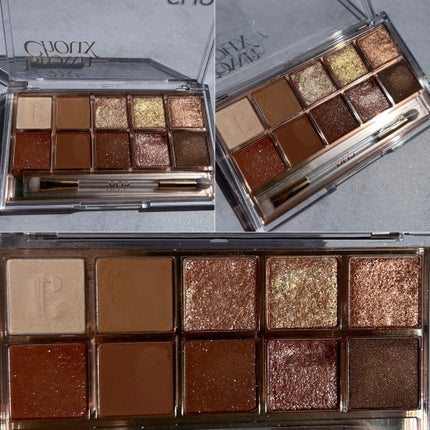 プロ アイ パレット 02 BROWN CHOUX/CLIO/アイシャドウパレットの画像