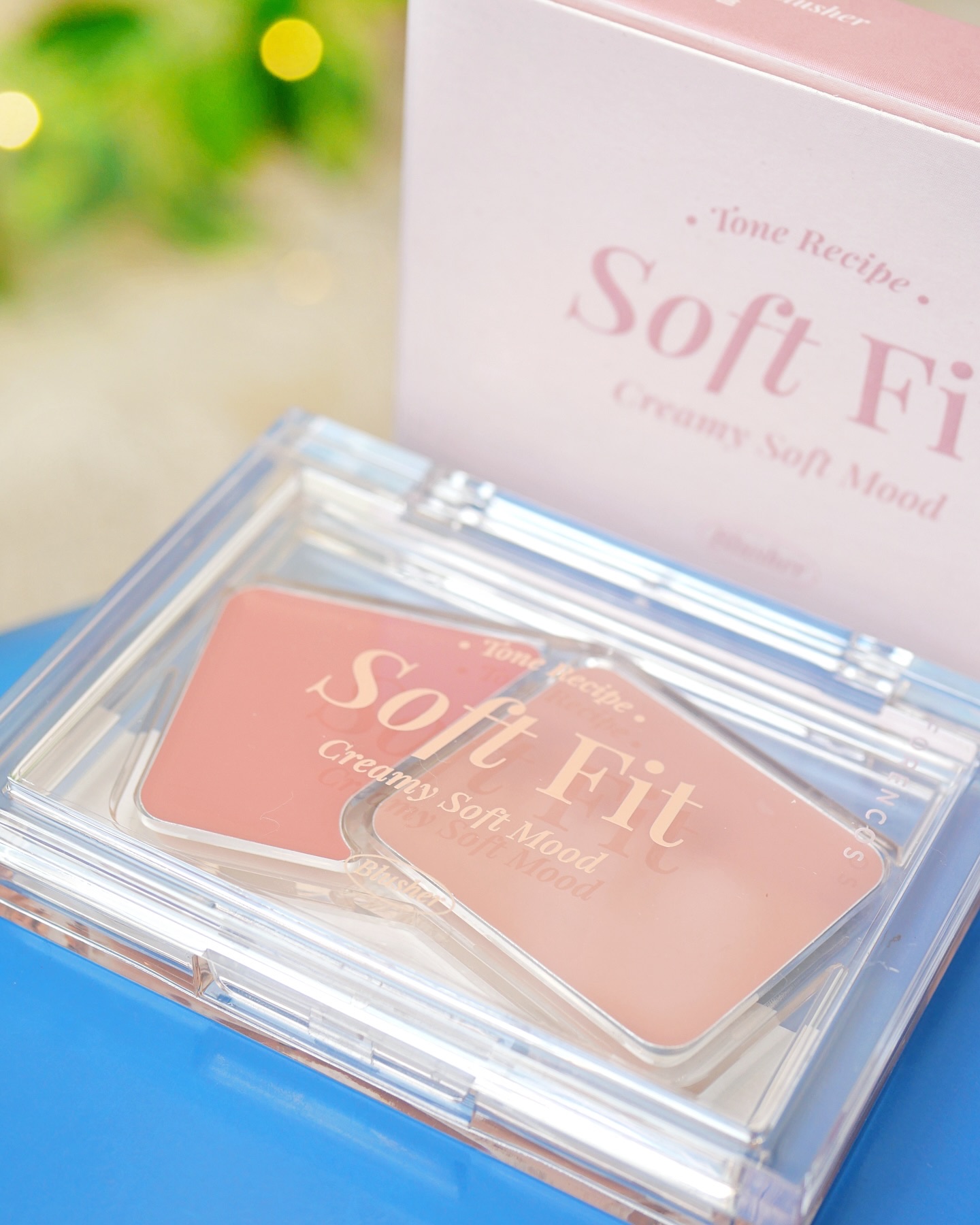 Soft Fitting Cream Blusher 05 フィグロール/フォレンコス/ジェル・クリームチークを使ったクチコミ（2枚目）