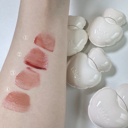 ネーミング グロウ ハートリップティント/NAMING./リップティントを使ったクチコミ(4枚目)