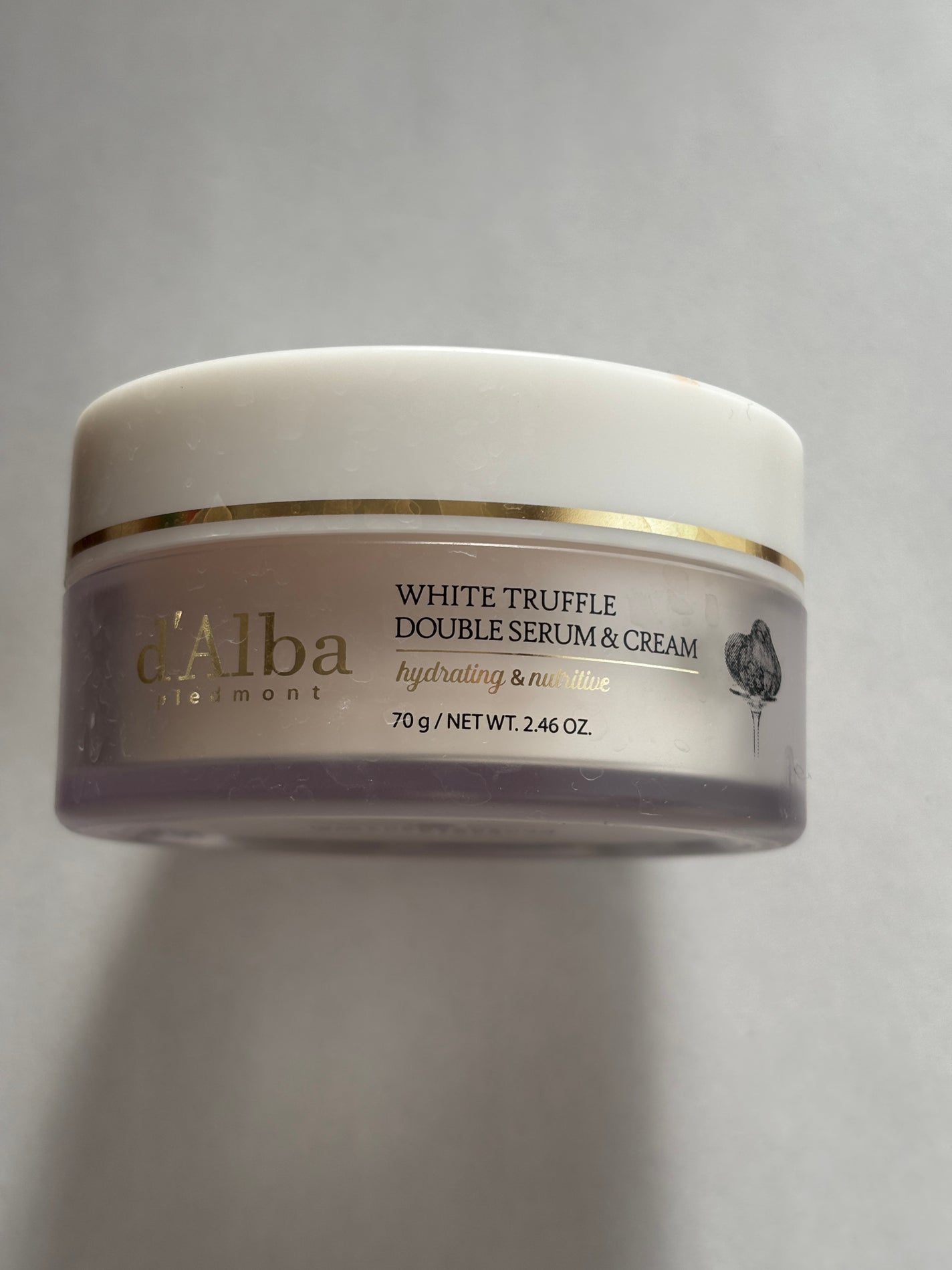 ホワイトトリュフダブルセラムアンドクリーム/ダルバ/フェイスクリームを使ったクチコミ(1枚目)