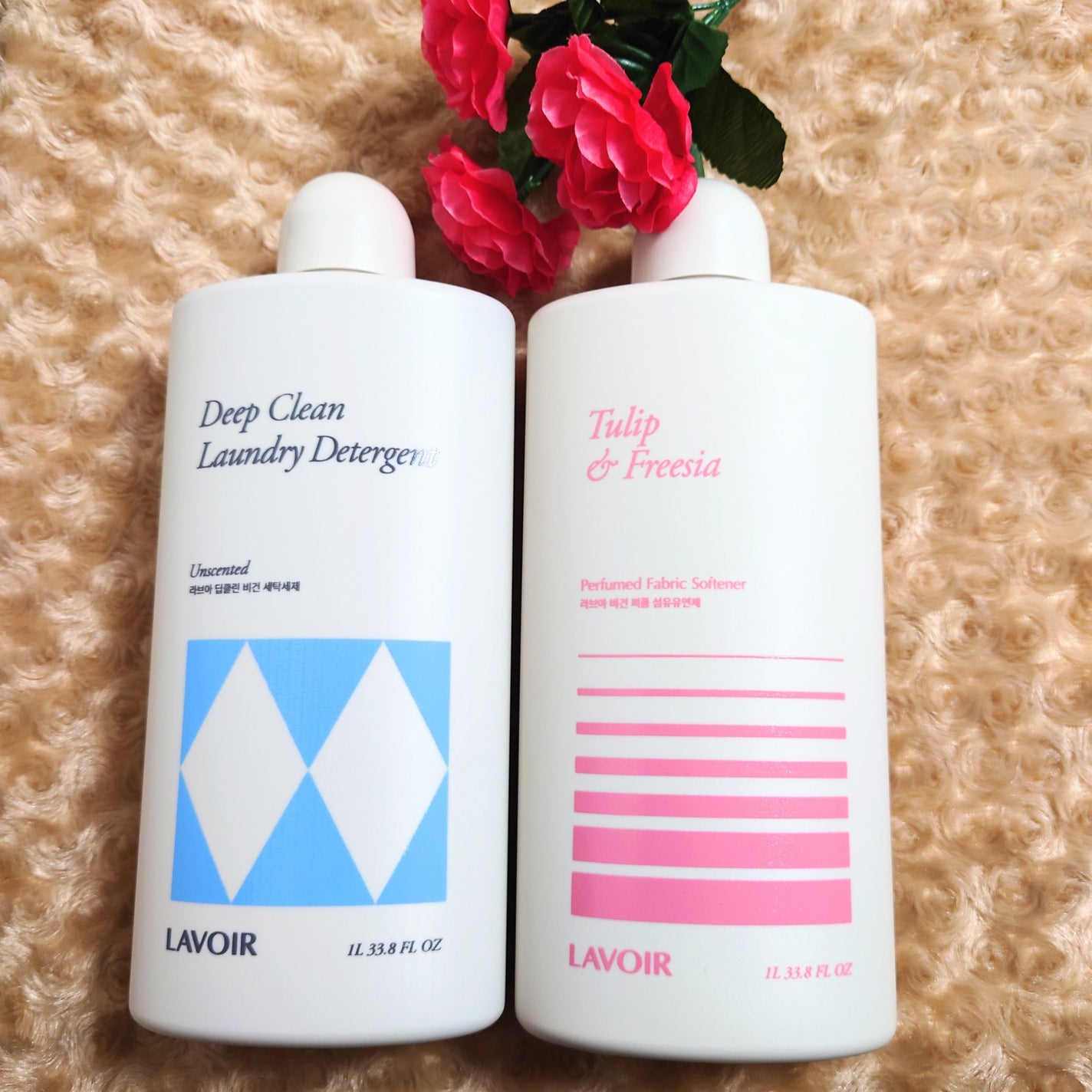 パフュームヴィーガン柔軟剤 チューリップ&フリージア/LAVOIR/柔軟剤を使ったクチコミ(2枚目)