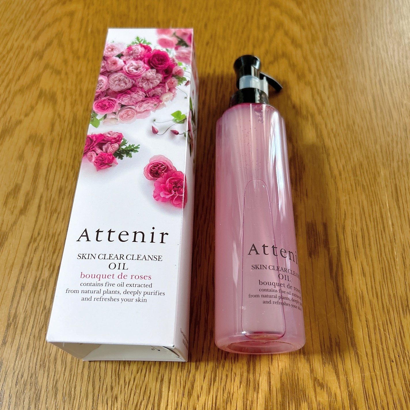 スキンクリア クレンズ オイル アロマタイプ ブーケ ド ローズ /アテニア/オイルクレンジングを使ったクチコミ(2枚目)