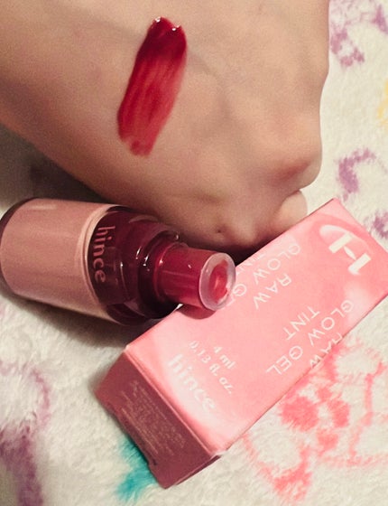 ロウグロウジェルティント/hince/リップティントを使ったクチコミ(2枚目)