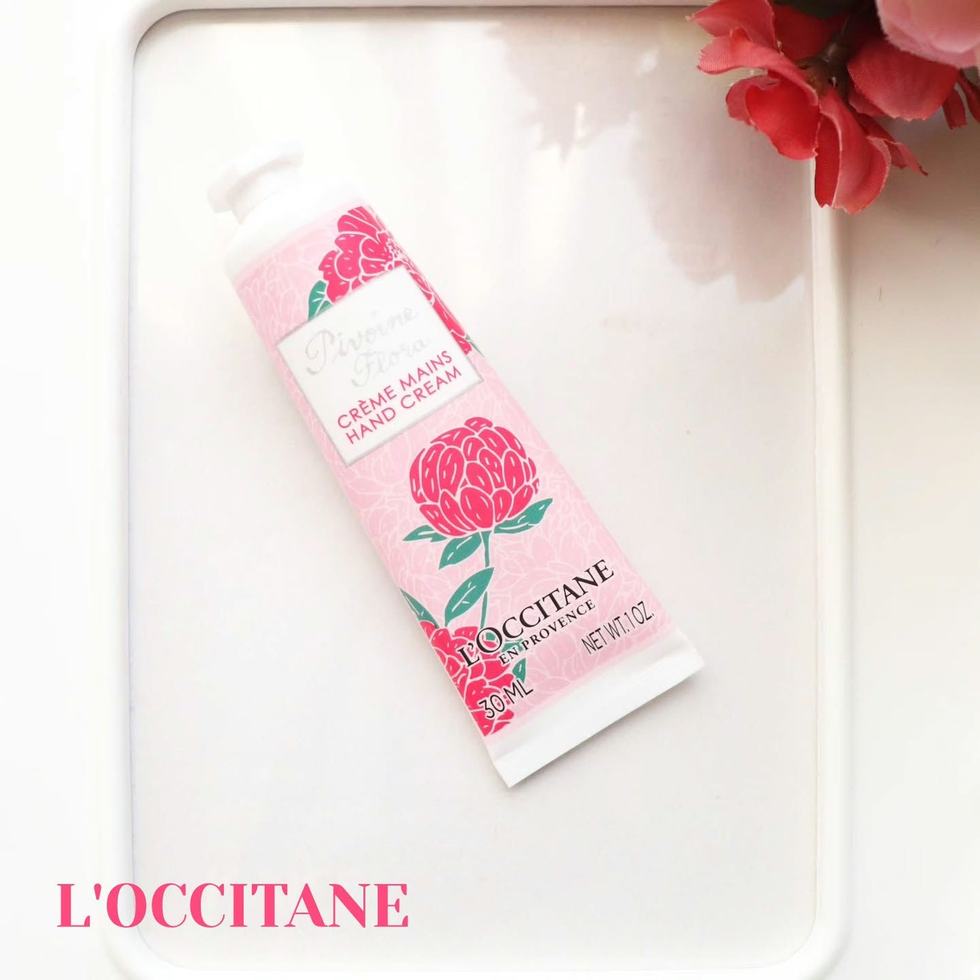 ピオニー フェアリーハンドクリーム/L'OCCITANE/ハンドクリームを使ったクチコミ(1枚目)