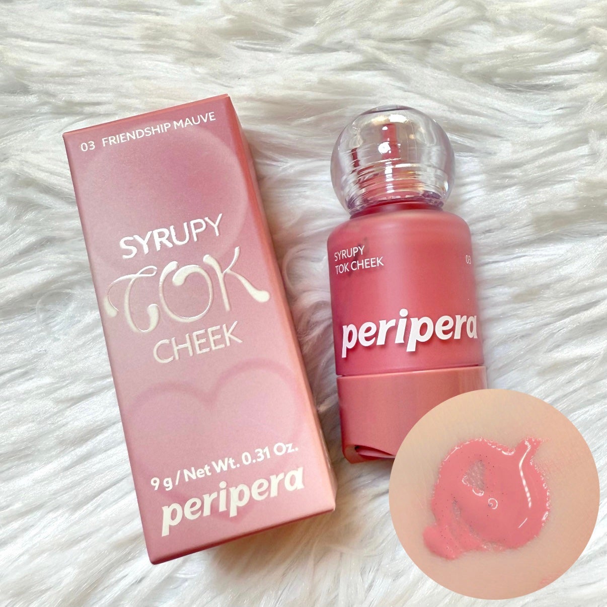 シロッピー トック チーク/PERIPERA/リキッドチークを使ったクチコミ(1枚目)