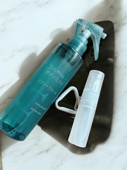 ひんやりボディミスト エクストラクール/無印良品/デオドラント・制汗剤を使ったクチコミ(4枚目)