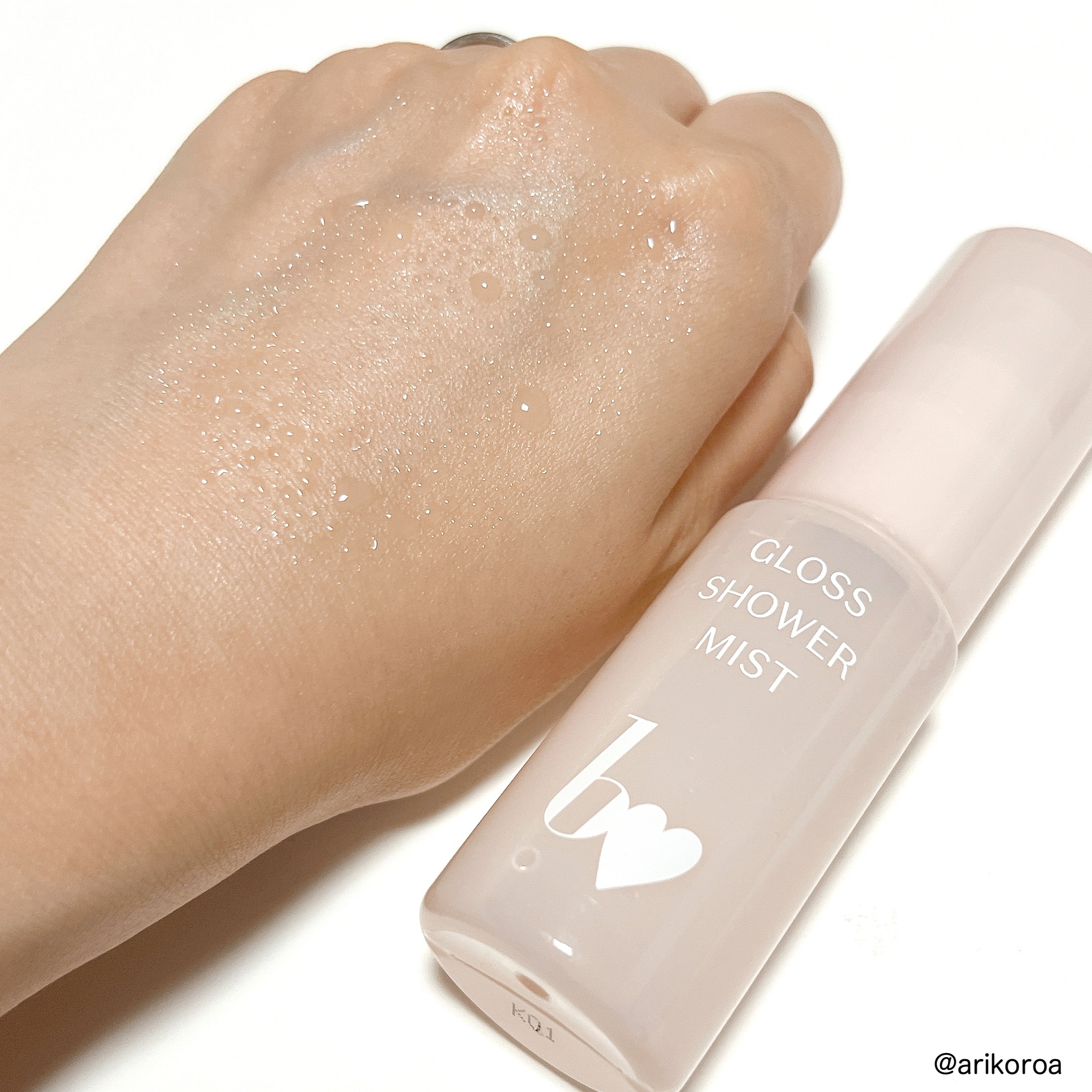 グロスシャワーミスト/b idol/ミスト状化粧水を使ったクチコミ（3枚目）