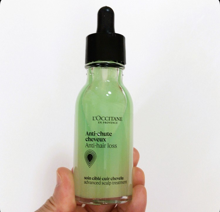 薬用 メディカル アンチヘアロスセラム/L&#39;OCCITANE/頭皮ローションを使ったクチコミ（3枚目）